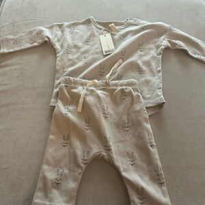Q by Quincy Mae bunnies outfit